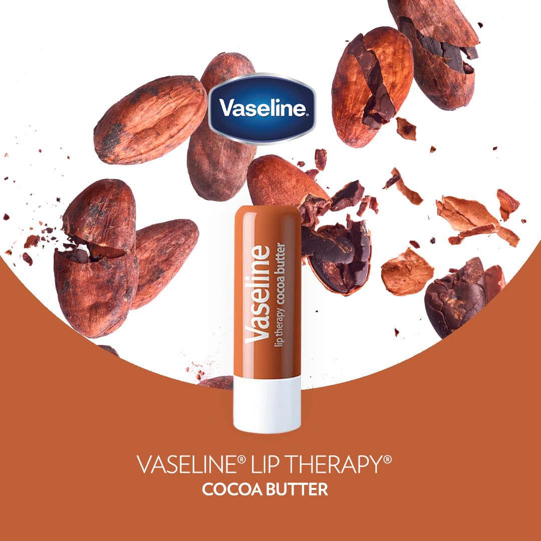 Vaseline Lip Therapy Cocoa Butter Twin Pack