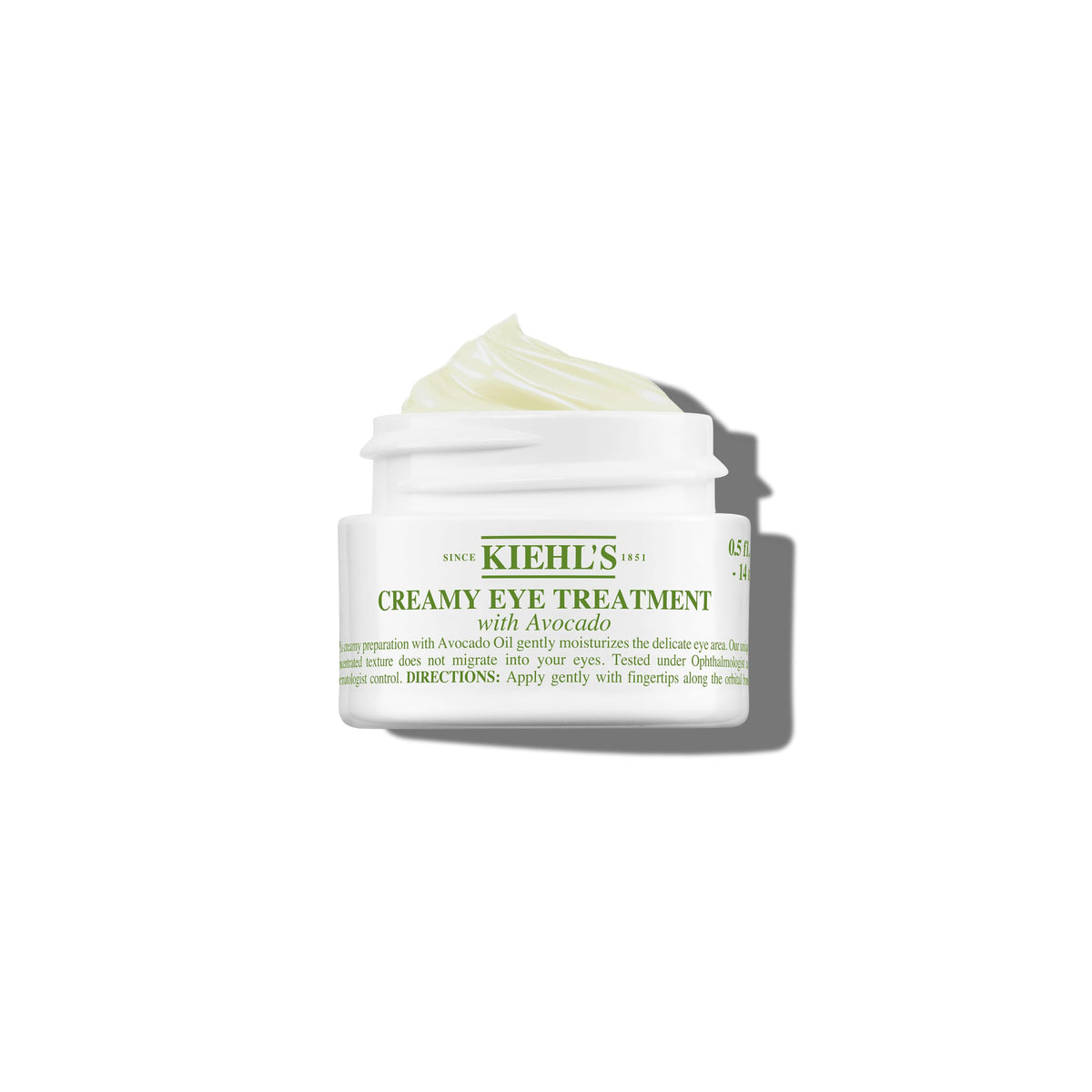 Kiehl's Avocado Eye Treatment, Nourishing and Hydrating Eye Cream, Avocado Oil and Caffeine to Energize and Invigorate Skin, Tired Eyes