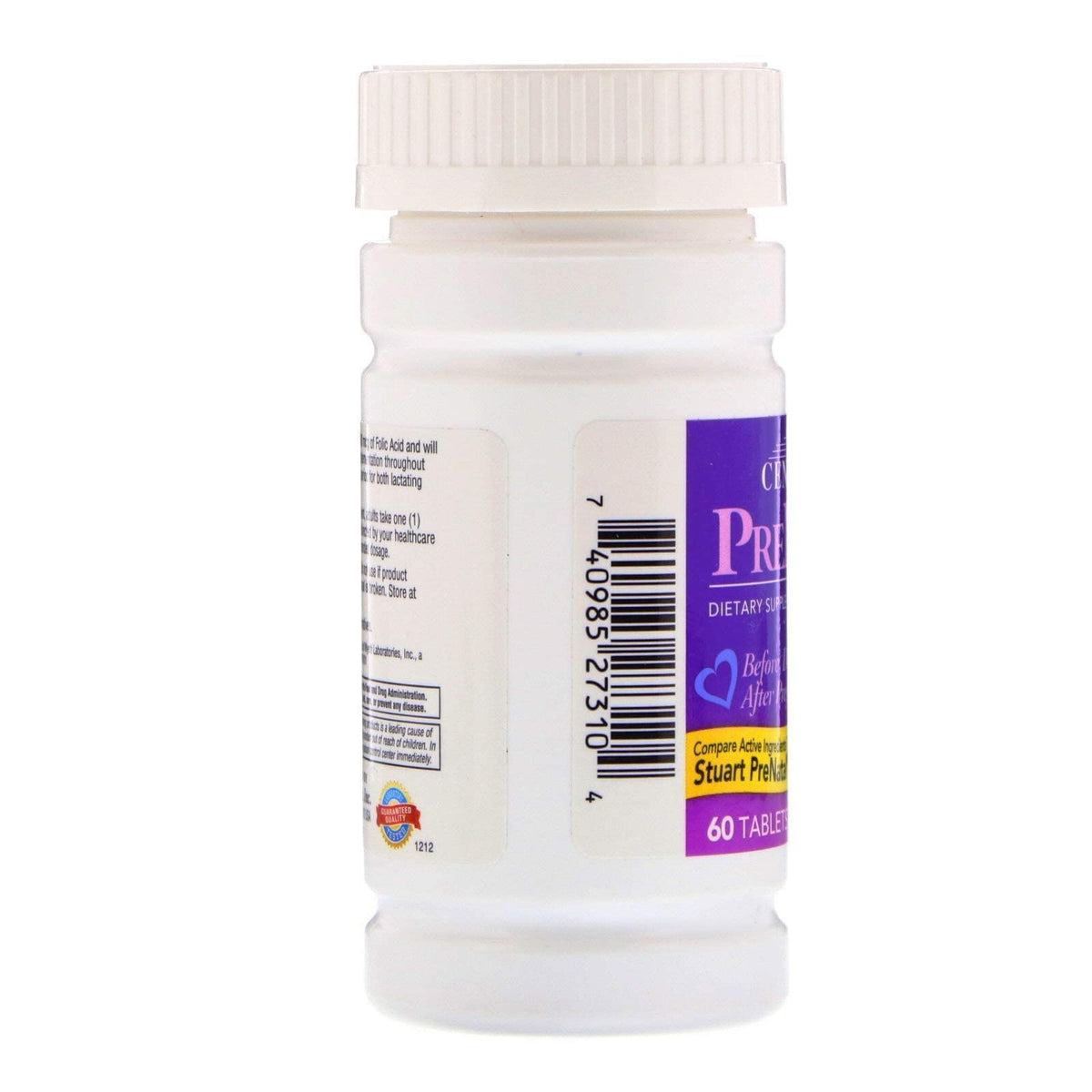 21st Century Vitamins PreNatal Multivitamin Tabs, 60 ct