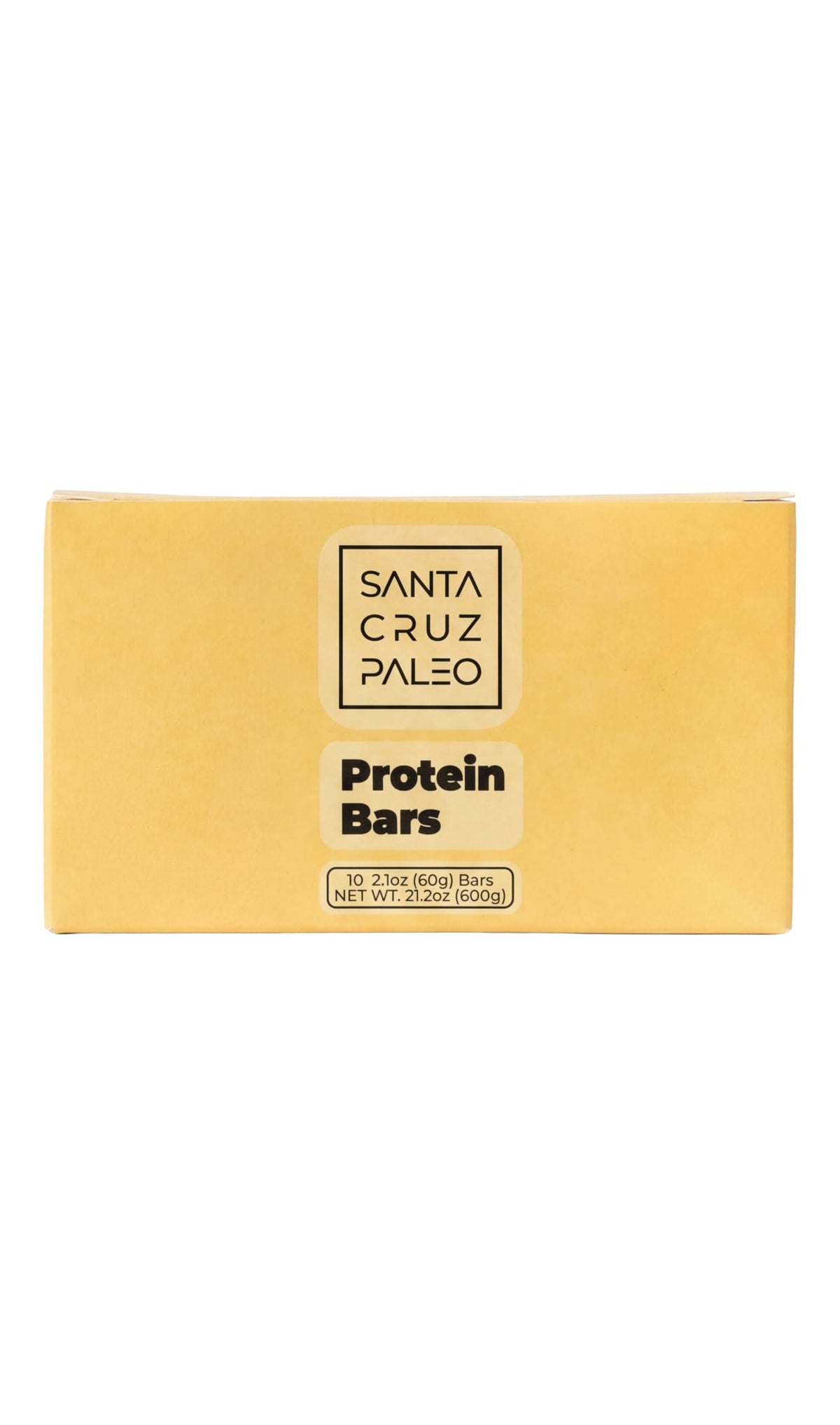 Santa Cruz Paleo Protein Bar – 20g Grass-Fed Whey & Collagen Protein – Wildflower Honey Sweetened, No Seed Oils, High Protein Snack Bar (Chocolate Flavor, Pack of 10)