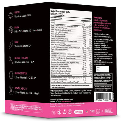 YHN Prenatal DHA, Prenatal Vitamins for Mother and Child, Certified Kosher, 180 Count