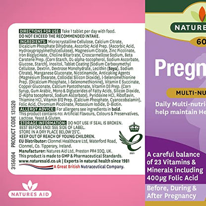 Natures Aid Prenatal Support , 60 Tablets