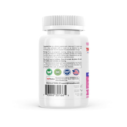 FertilKey-F Forte | Women's Fertility Blend | CoQ10, Myo-Inositol, Iron, Selenium | Boosts Fertility
