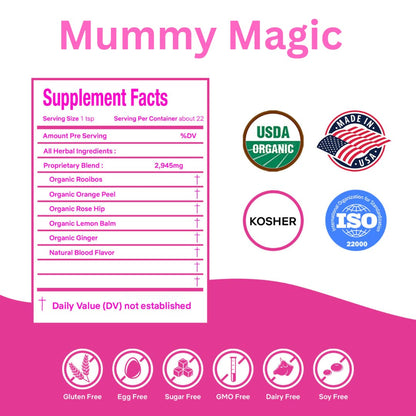 Secrets Of Tea Fertility Bundle - Fertility Tea and Fertility Supplements for Women, Prenatal Vitamins