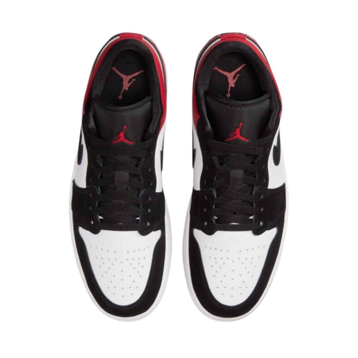 Air Jordan 1 Low SE Men's Shoes (White/Varsity Red/Black) Size 11