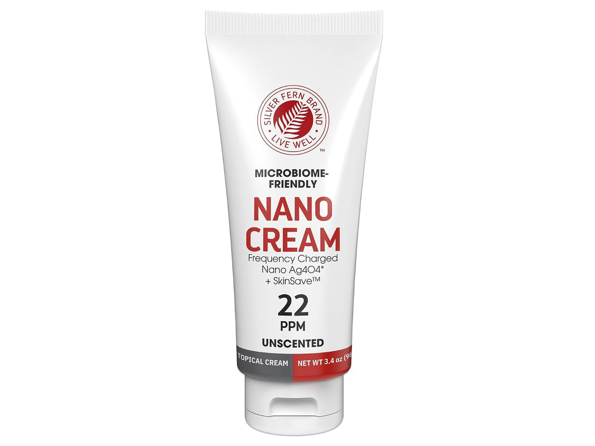 Silver Fern Nano Cream Unscented Skin Cream | Premium Skin Care: Made with 8 clean ingredients to help keep skin looking and feeling calm, comfortable, and resilient.