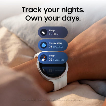 Samsung Galaxy Watch9, Cream, 40mm Bluetooth Smartwatch