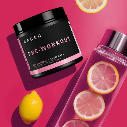 Kaged Original Pre Workout Powder | Fruit Punch | Pre-Workout with Creatine, Beta Alanine, L-Citrulline, BCAAs | 274 mg Caffeine | Pre Supplements for Men & Women | 20 Servings