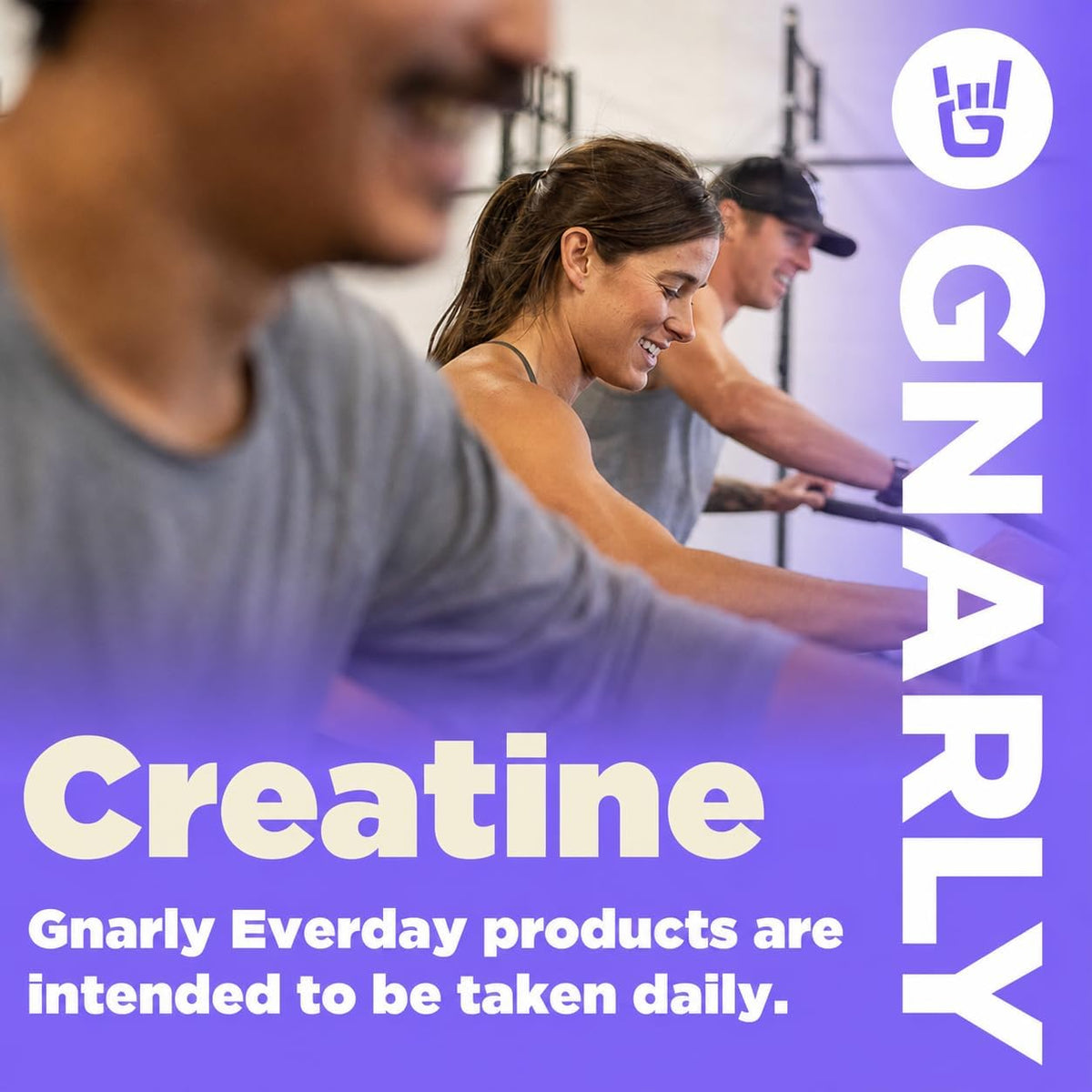 Gnarly Nutrition Creatine Powder – Vegan Creatine Supplement – NSF Sport Certified, Optimized Recovery – Sports Nutrition – 5g Creatine Monohydrate – Unflavored, 15.87 oz