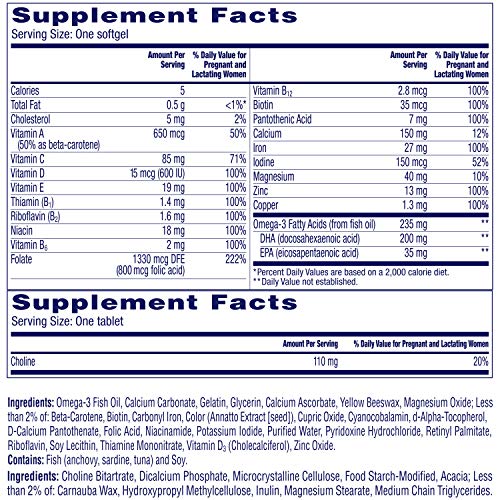 One A Day Women’s Prenatal Advanced Complete Multivitamin with Brain