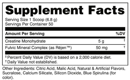 Bucked Up Pure Micronized Creatine Monohydrate for Women and Men - Easy to Mix and Unflavored - 5G Per Serving - 50 Servings - 250 Grams Per Container
