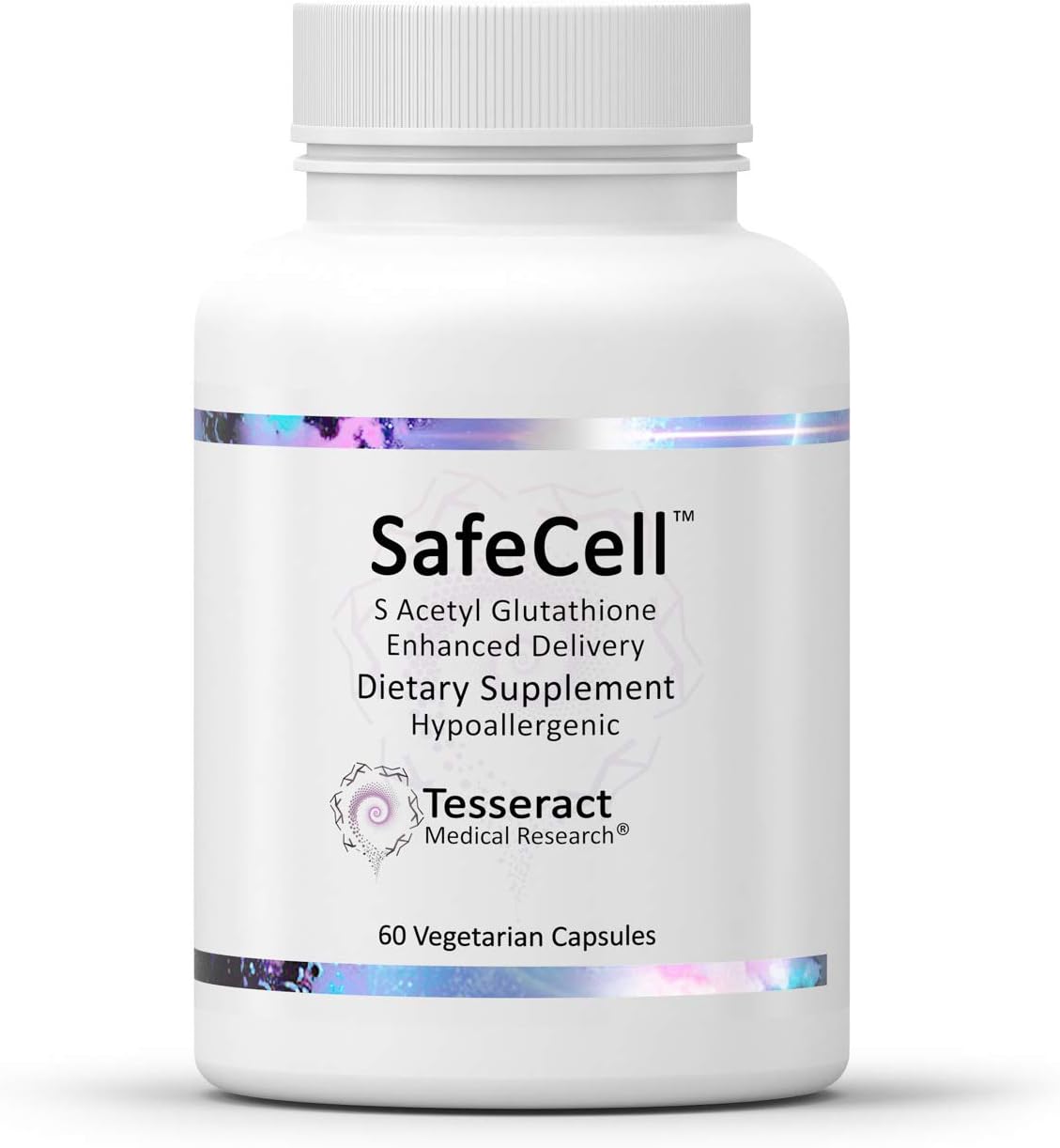 Tesseract Medical Research Master Antioxidant and Vitality Bundle, Glutathione Supplement for Neurological Support and Muscle Health, Hypoallergenic Formula