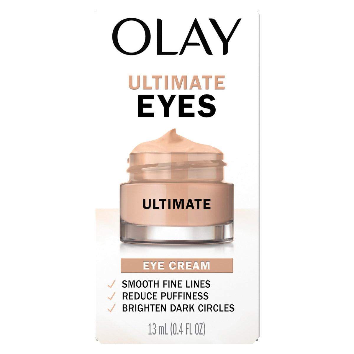 Olay Eyes Ultimate Eye Cream for Dark Circles, Wrinkles and Puffiness, 13 ml (0.4 fl. oz.)