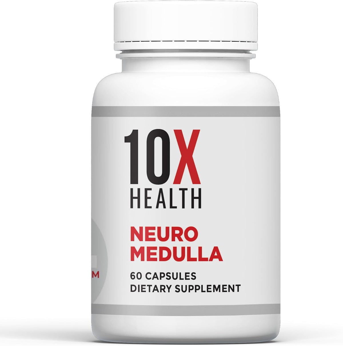 10X Health Brain Supplements for Memory and Focus - 60 Capsules | Ginkgo Biloba: Vitamin B1 & B3, Nootropic Brain & Memory Support, 60 Capsules