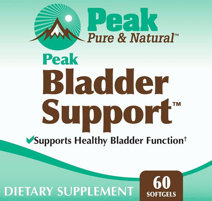 Peak Pure & Natural Peak Bladder Support for Overactive Bladder and Bladder Control | Go-Less™ for Urge Incontinence and Leak Accident Protection | Soylife® and EFLA® 940