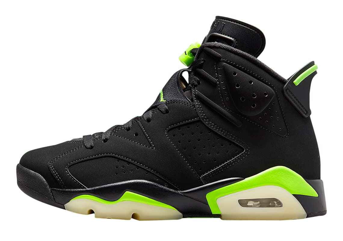 Men's Jordan 6 Retro Electric Green Black/Electric Green