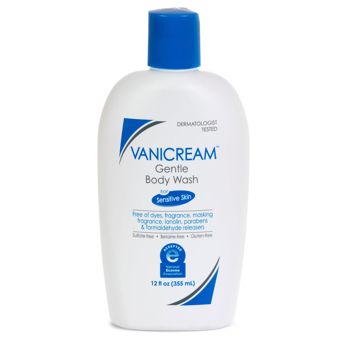 Vanicream Gentle Body Wash -12 fl oz - Formulated Without Common Irritants for Those with Sensitive Skin