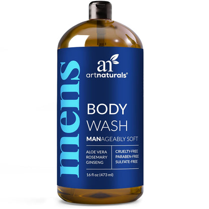 Artnaturals Men's Fresh Body Wash, 16 fl oz