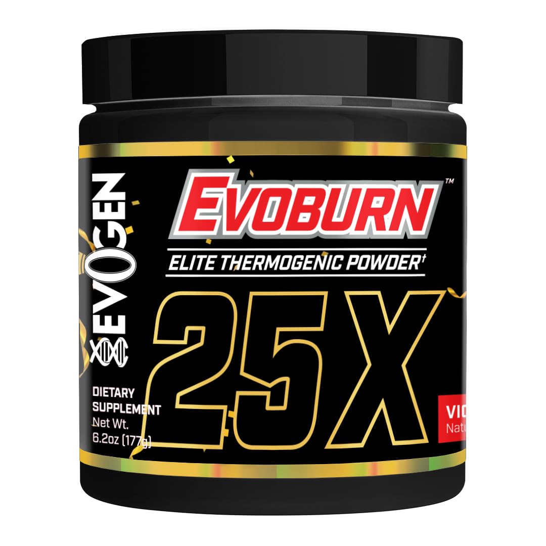 Evogen Evoburn Thermogenic | Mango | 30 Servings | MitoBurn, InnoSlim and ProGBB with caffeine, L-tyrosine, cocoa extract, DMAE and AdvantraZ for energy, focus and metabolism