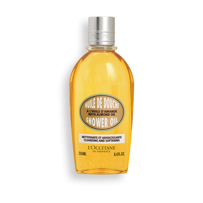 L'OCCITANE Cleansing & Softening Almond Shower Oil. 8.40 fl oz