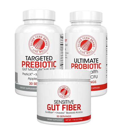Silver Fern Brand Ultimate Probiotic - Probiotics for Women & Men | 8 Billion CFU Spore-Forming Gut Health Supplement - DNA Verified, Vegan, Shelf-Stable, High Survivability - 60 Capsules