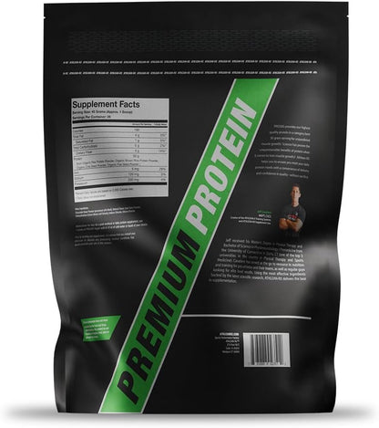 PRO 30G Vegan Protein Powder by ATHLEAN-X, Plant-Based Muscle Recovery & Growth Formula, Gluten-Free, NSF Certified for Sports, High Protein Supplement for Strength (Rich Double Chocolate)