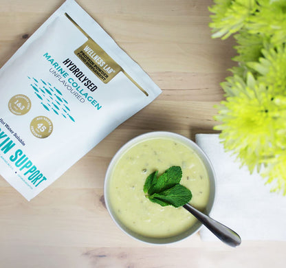 Cleanest Marine Collagen Peptides | Wellness Lab 454g | Type I,III | Highest Bioavailability Hydrolysed Protein
