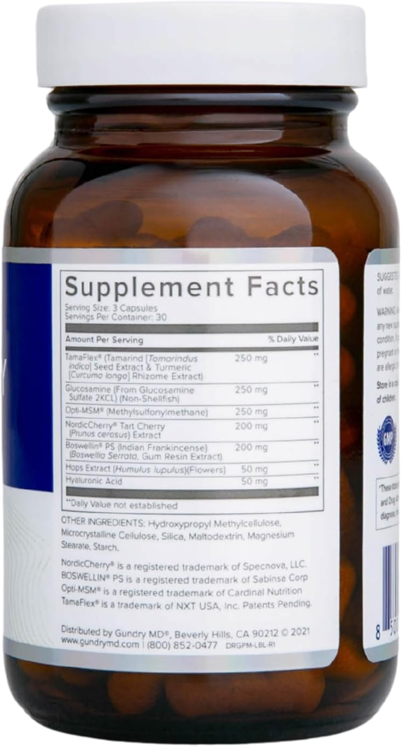 Peak Mobility Plus Advanced Joint and Flexibility Support Formula, 60 Count | Support Flexibility and Range of Motion, 3 Capsules Daily, Sugar & Artificial Sweetener Free, Antixodants & Polyphenols