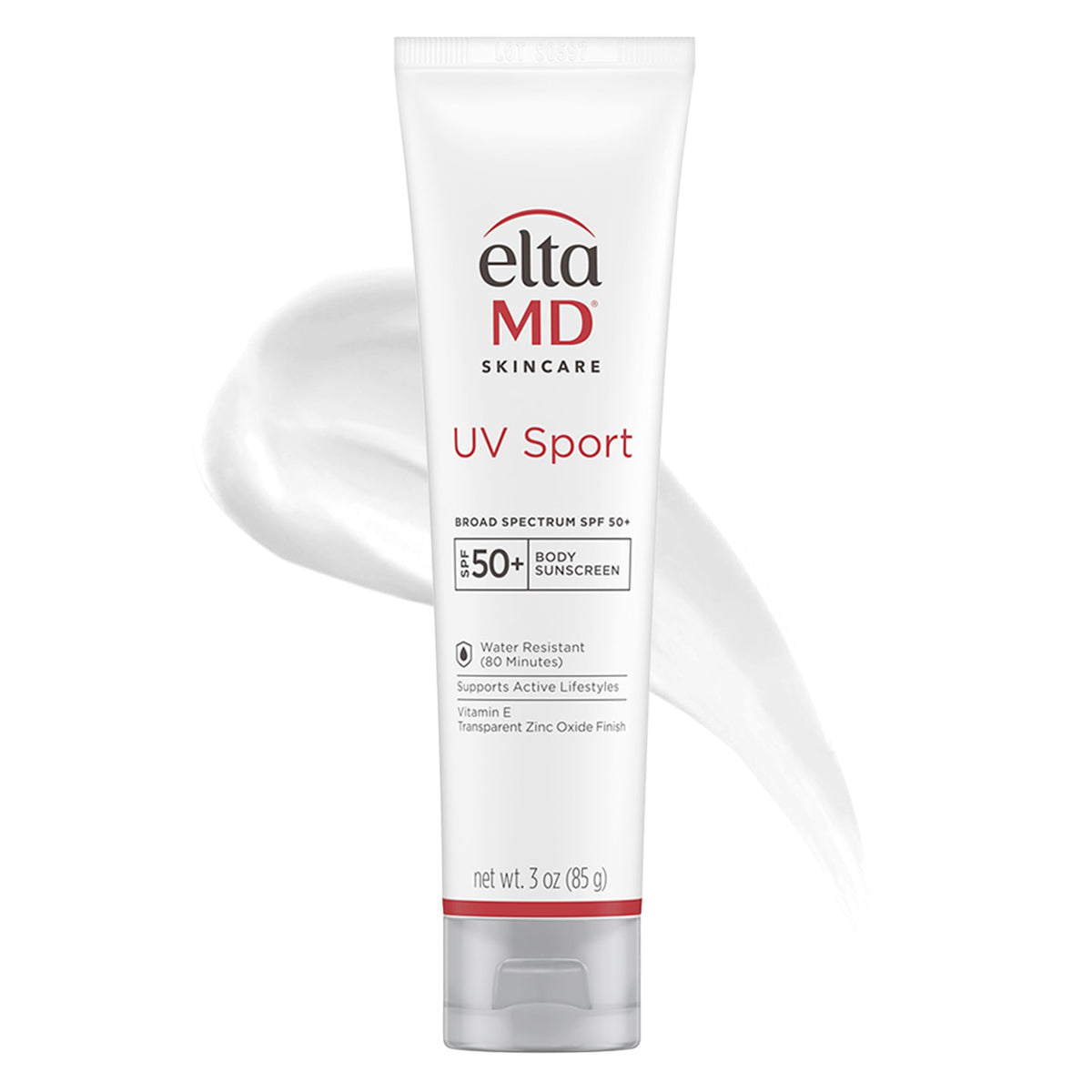 EltaMD UV Sport Sunscreen Lotion SPF 50 - Face and Body Sunscreen SPF 50, Water & Sweat Resistant