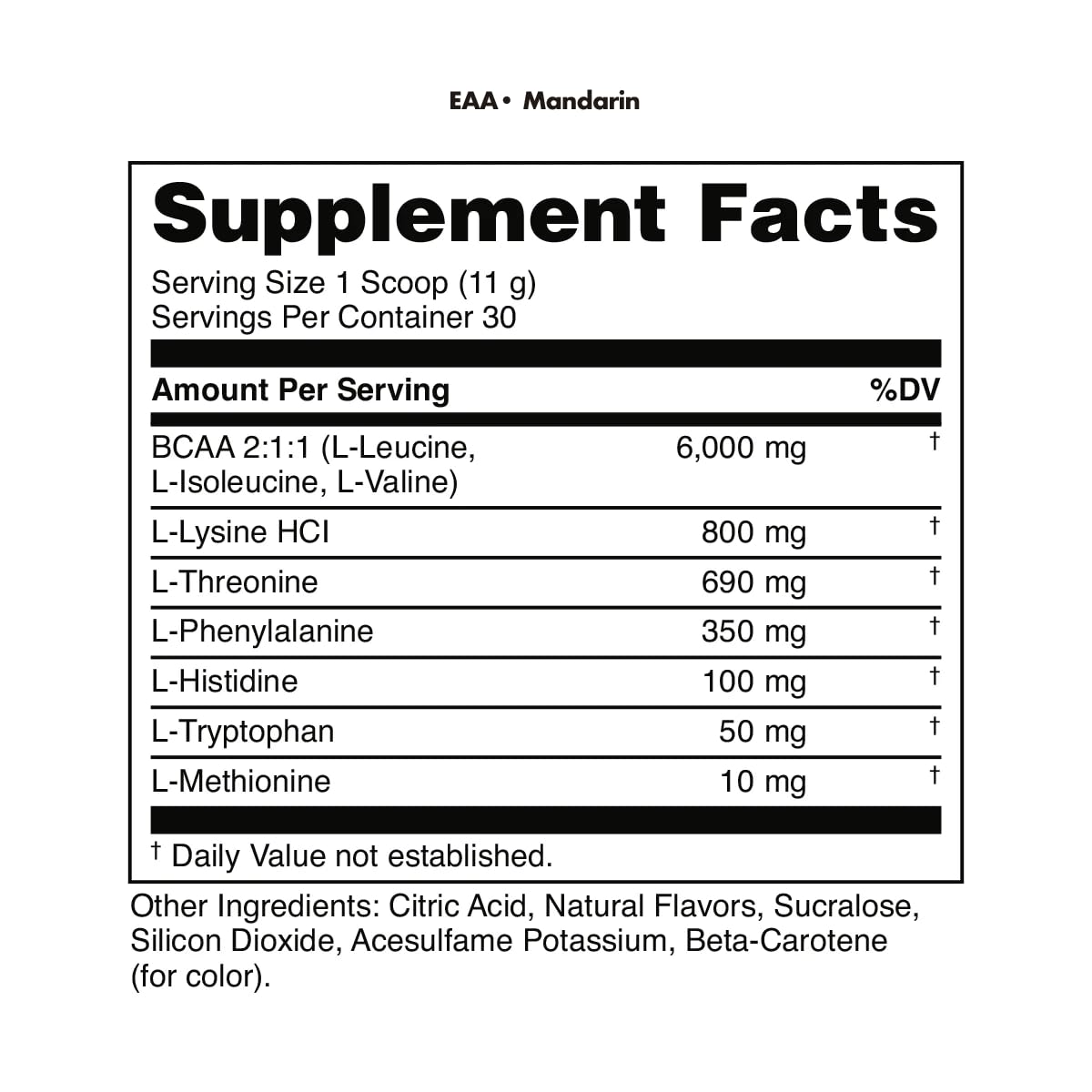 Bucked Up Essential Amino Acids - EAA Powder - Easy Mix, Non Clumping Formula - for Pre/Intra Workout - Pina Colada Flavor - 30 Servings - 11.6 oz