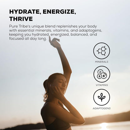 PureCreatine Micronized Creatine Monohydrate Powered by Creavitalis – Hydrate + Balance Electrolytes Powder Packets for Energy, Recovery, & Hydration – Vegan & Sugar-Free