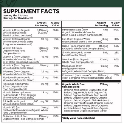 Moss Mama Nutraceuticals PreNatal Vitamin, for Pregnancy and Postpartum Multivitamin