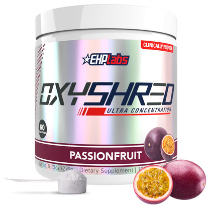 EHP Labs OxyShred Pre Workout Powder - Preworkout Powder with L Glutamine & Acetyl L Carnitine, Energy Boost Drink - Cosmic Blast, 60 Servings