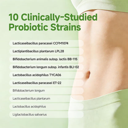 7 Day Gut Cleanse & Daily Liquid Probiotic Support Bundle, 14pack | Gut health wellness routine with 7-day cleanse + 10-strain liquid probiotics, prebiotics & postbiotics for microbiome balance