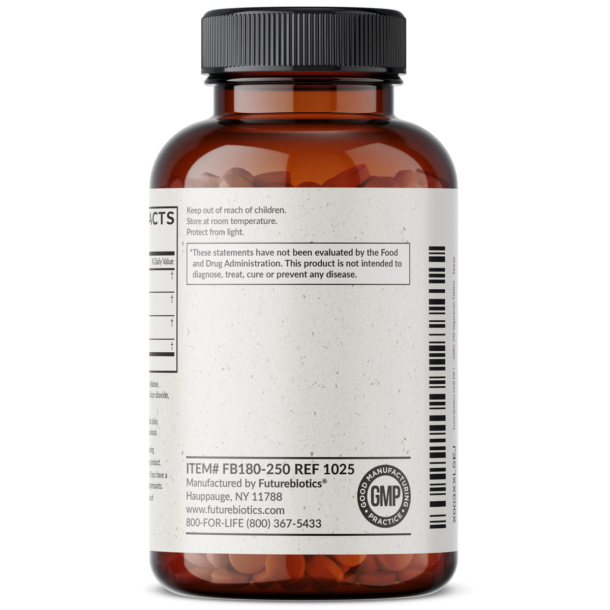Futurebiotics Chill Pill + Ashwagandha, Rhodiola, St. John’s Wort, & L-Theanine - Non-GMO, 120 Vegetarian Tablets