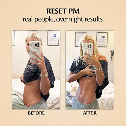 Paulina FITNESS Reset PM Gut Cleanse for Women Overnight 8-Hr Digestive Aid | Bloating Relief & Gut Health Supplement, Natural Detox & Cleanse, Supports Weight Management, Relieves Constipation