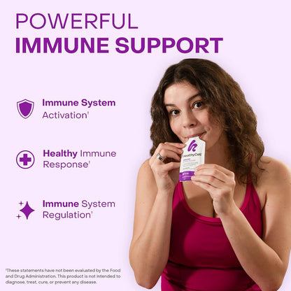Healthycell Focus & Recall Brain + Immune Super Boost Bundle | Focus & Recall Brain Supplement + Immune Super Boost - Supports memory, concentration, immunity & overall wellness