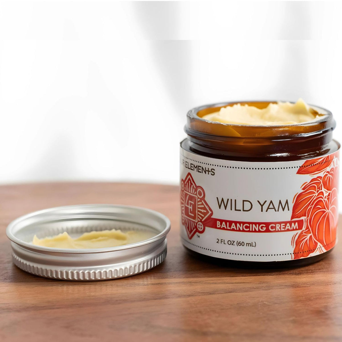 Four Elements 4E Wild Yam Organic Balancing Cream for Women -1st Place Winner