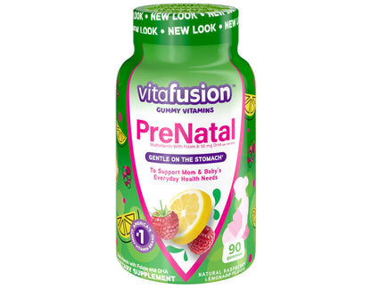 Vitafusion Prenatal, Gummy Vitamins, 90 Count (3 Pack)