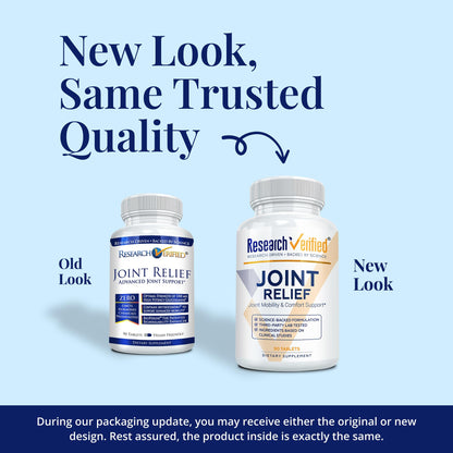 Research Verified Joint Support - Glucosamine, MSM, Turmeric, Boswellia, BioPerine - Vegan - 270 Capsules - 3 Month Supply