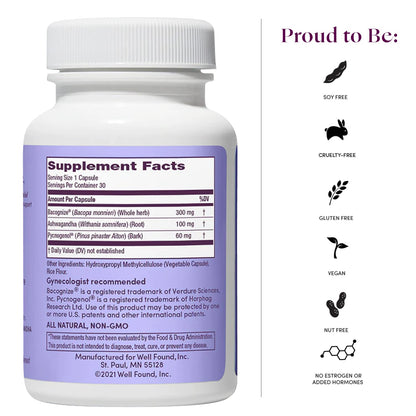 Womaness Menopause Supplements for Women - Menopause Relief for Hot Flashes & Night Sweats