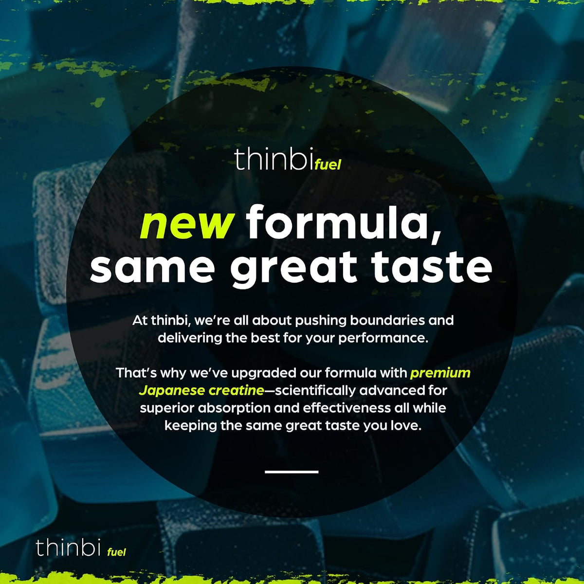Thinbi Creatine Monohydrate Gummies with Taurine, 120 Count