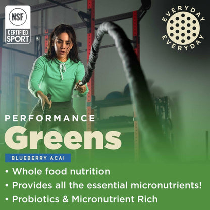 Golden Milk Vegan Protein Powder and Gnarly Performance Greens Blueberry Açai, (11.64 oz)
