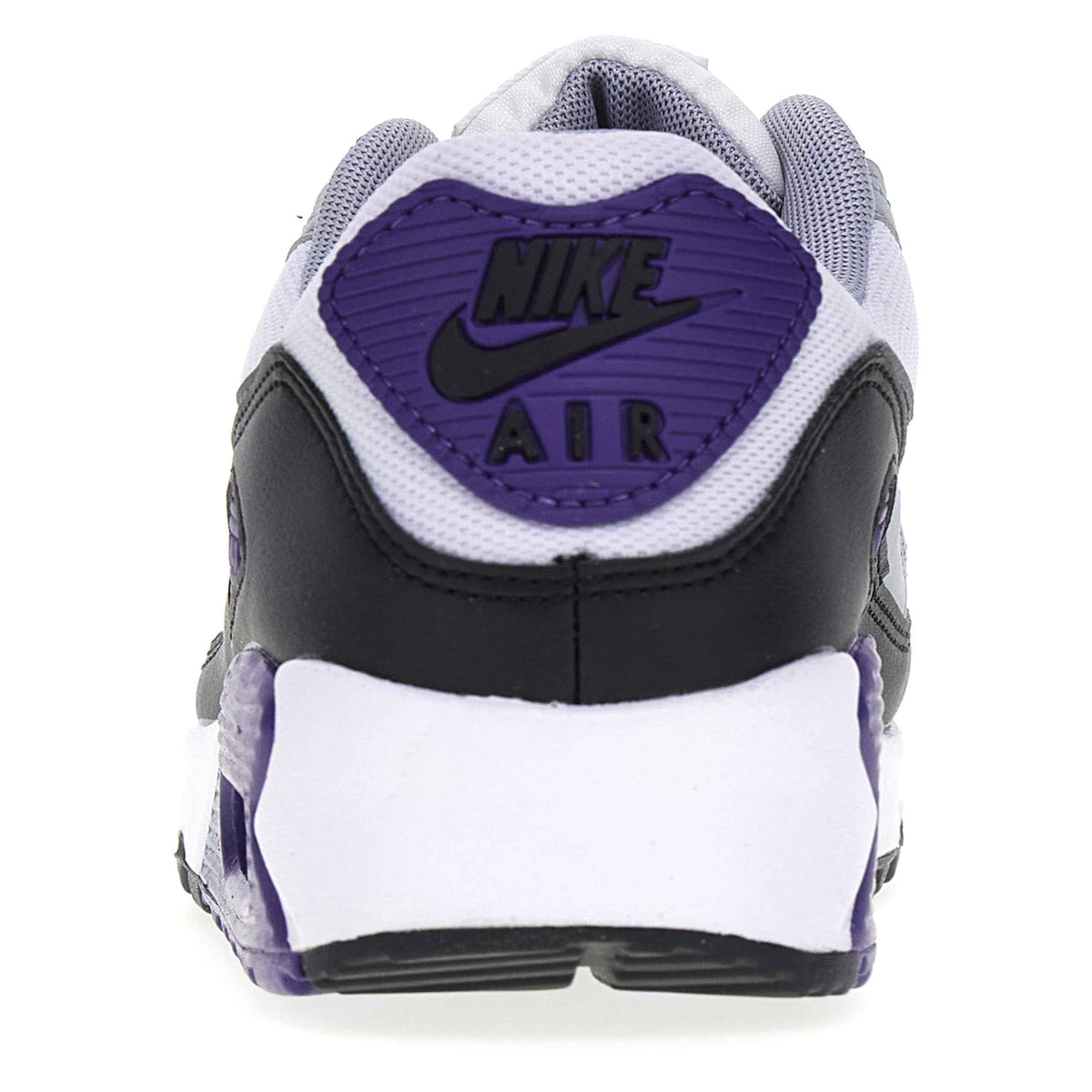 Nike Air Max 90 Women's Sneaker, White Iron Grey Black Wolf Grey, 9.5 US