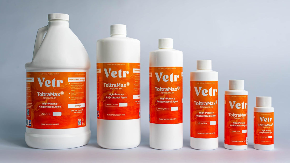Toltrazuril 5.0% for Horses, Dogs, Cats, 60mL/2 Ounce, for Non-Food Chain Animals