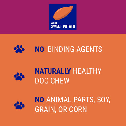 Himalayan Dog Chew Churro, Soft Yak Cheese Treat, Peanut Butter, 4 Sticks | 100% Natural, Soft Density Dental Support, Gluten Free, Healthy Safe Dog Treats for All Breeds and Ages, Lactose & Grain Free