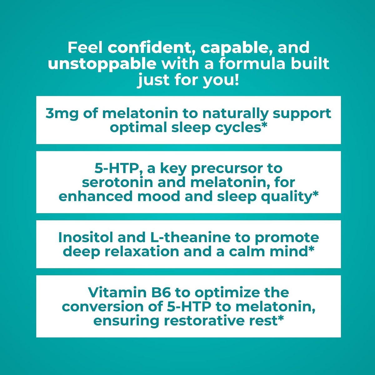 Reignite Wellness by JJ Virgin | Sleep Candy | Chewable 5-HTP Supplement with Inositol, Vitamin B6, Melatonin & L-Theanine for Adults | Lemon Flavor | 60 Tablets