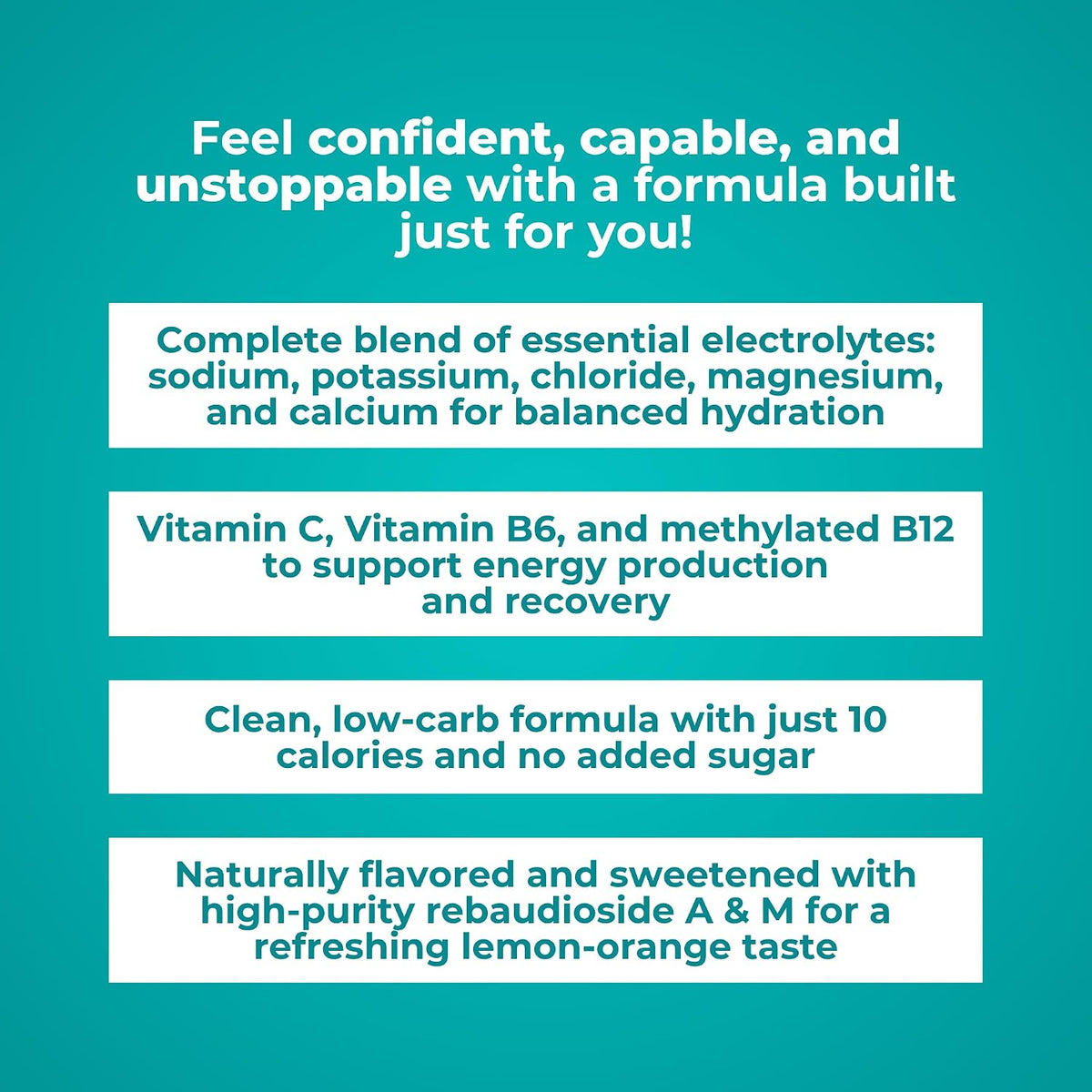 Reignite Wellness by JJ Virgin | ElectroReplenish Electrolyte Powder | Electrolyte Replacement & Hydration Powder for Energy Production | Naturally Flavored Lemon-Orange | 30 Servings