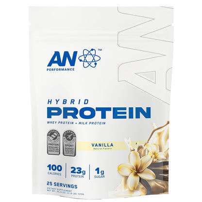 AN Performance Whey Protein Powder | Chiquita Banana Peanut Butter | 23g Protein, 1g Sugar, 100% Whey | Gluten-Free, Low Carb, Low Fat | Keto Friendly | Essential Amino Acids for Muscles | 25 Servings