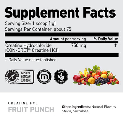 Kaged Creatine HCl Capsules | 7X Concentrated vs Mono | Muscle Building & Recovery | High Absorption | No Bloating | Creatine for Men & Women | Vegan, Gluten Free | Unflavored | 75 Servings